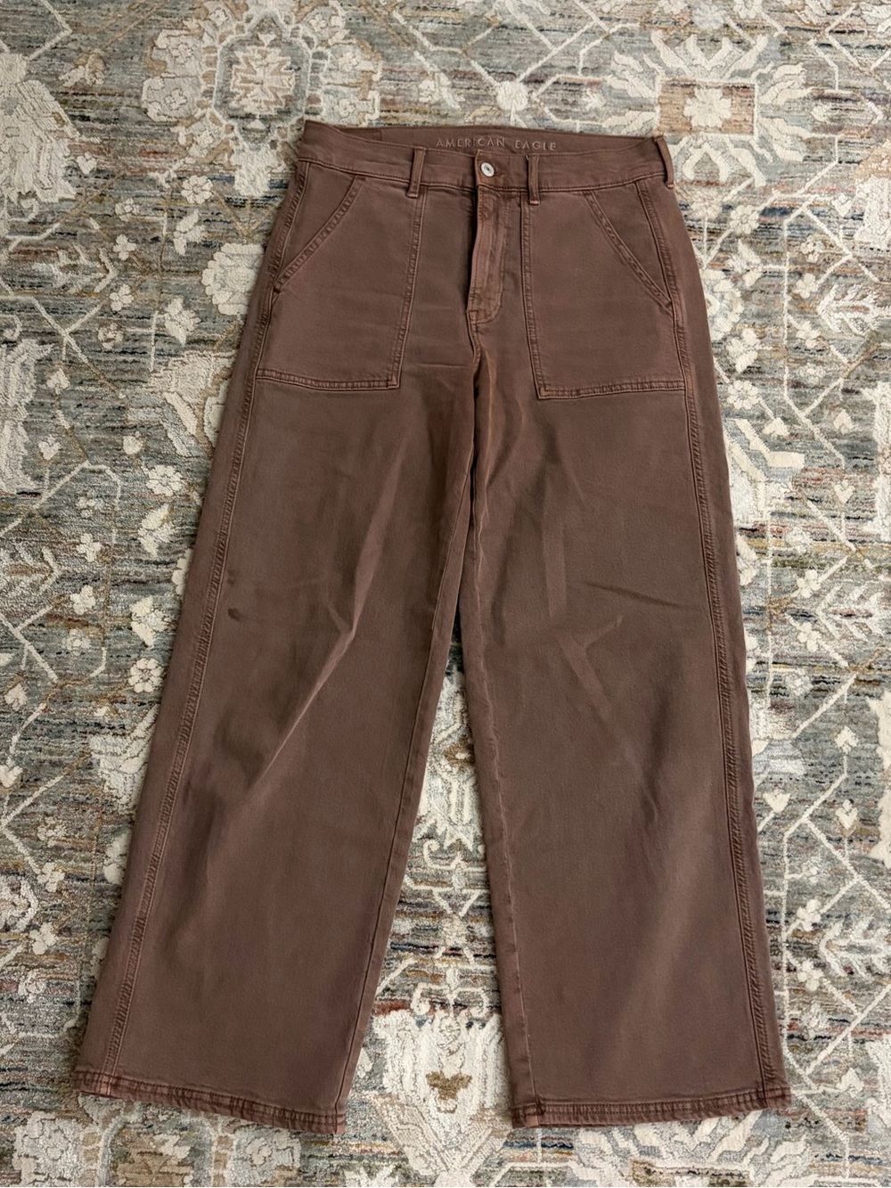 Y2K Brown Cargo Pants